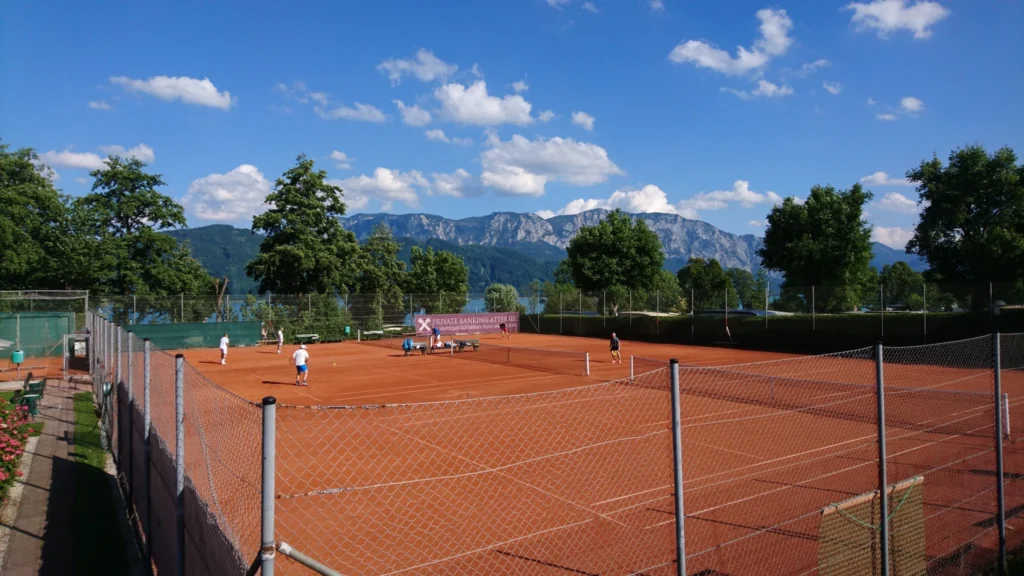 Tennisanlage in Nußdorf am Attersee